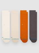 Stance Icon Crew 4 Pack Socks mønster