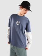 Quiksilver Mercury Layer Langærmet t-shirt blå
