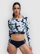 Roxy Active Ls Crop Top grå
