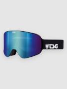 TSG Four S Solid Black-Blue Briller sort