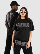 VLONE Friends Rhinestone T-shirt sort