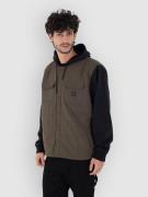Hurley Santa Cruz Quilted Hooded Jakke grå
