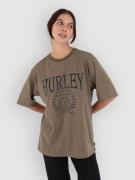 Hurley Rebulid Oversize Fit T-shirt grå