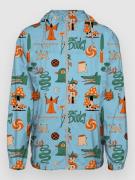 The Dudes European Fantasy Blue Windbreaker mønster