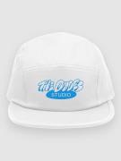 The Dudes Dudes Studio Structured 5 Panel Kasket hvid