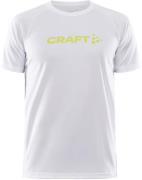 Craft Core Unify Logo Løbe Tshirt Herrer Tøj Hvid 2xl