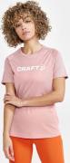 Craft Core Unify Logo Tshirt Damer Kortærmet Tshirts Pink M