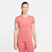 Nike Drifit One Slim Fit Trænings Tshirt Damer Tøj Pink M