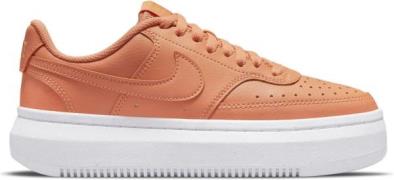 Nike Court Vision Alta Leather Sneakers Damer Sko Orange 38