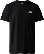 The North Face S/s Simple Dome Tshirt Herrer Tøj Sort L