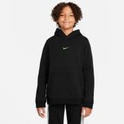 Nike Sportswear Zigzag Fleece Hættetrøje Unisex Tøj Sort 137147 / M