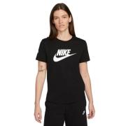 Nike Sportswear Essentials Logo Tshirt Damer Spar2540 Sort Xs