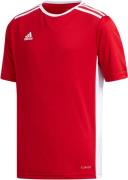 Adidas Entrada 18 Tshirt Unisex Kortærmet Tshirts Rød 140