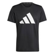 Adidas Run It Trænings Tshirt Herrer Tøj Sort L