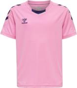 Hummel Core Xk Poly Trænings Tshirt Unisex Kortærmet Tshirts Pink 152