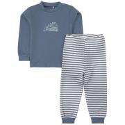 Fixoni Stribet Pyjamas Blå | Blå | 80 cm
