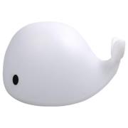 Filibabba Christian Whale 30 cm LED Natlampe Hvid | Hvid | 0