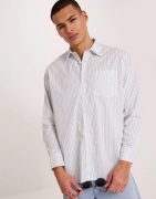 Jack & Jones Jorbill Poplin Oversized Shirt Ls Skjorter Cornflower Blu...