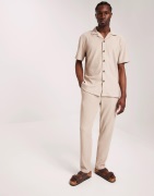 Selected Homme SLHSTRAIGHT196-Plisse Trouser Ex Bukser Pure Cashmere