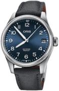 Oris Herreur 01 751 7761 4065-07 3 20 05LC Aviation Blå/Læder Ø41