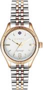 Gant Dameur G136009 Sussex Sølvfarvet/Rosaguldtonet stål Ø34 mm