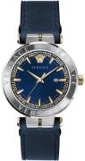 Versace Herreur VE2F00221 Aion Blå/Læder Ø44 mm