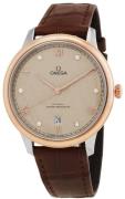 Omega Herreur 434.23.40.20.59.001 De Ville Prestige Beige/Læder Ø40