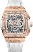 Hublot Herreur 642.OE.2010.RW.1204 Big Bang 42Mm Skeletskåret/Gummi