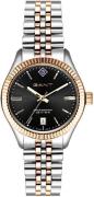 Gant Dameur G136010 Sort/Rosaguldtonet stål Ø34 mm