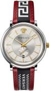 Versace Herreur VEBQ01319 V Circle Grå/Tekstil Ø42 mm