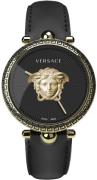 Versace VECO01922 Palazzo Sort/Læder Ø39 mm