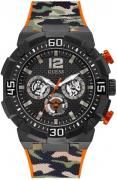 Guess Herreur GW0264G2 Sort/Gummi Ø49 mm