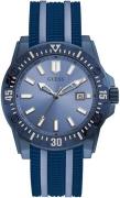 Guess Herreur GW0055G2 Blå/Gummi Ø44 mm