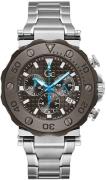 Guess Herreur Y63002G5MF Grå/Stål Ø44 mm