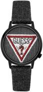 Guess V1014M2 Sort/Læder Ø38 mm