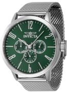 Invicta Herreur 47120 Specialty Grøn/Stål Ø44 mm