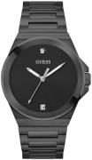 Guess Herreur GW0833G2 Vinyl Sort/Stål Ø44 mm