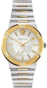 Versace Dameur VEVI00320 Greca Logo Sølvfarvet/Stål Ø41 mm