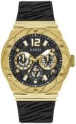 Guess Herreur GW0634G2 Multifunction Sort/Gummi Ø47.2 mm