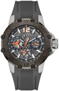 Guess Herreur GW0640G1 Multifunction Grå/Gummi Ø46 mm