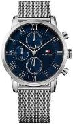 Tommy Hilfiger Herreur 1669934 Classic Blå/Stål Ø44 mm
