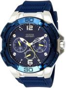 Guess Herreur W1254G1 Blå/Gummi Ø52 mm