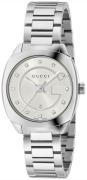 Gucci Dameur YA142504 Hvid/Stål Ø30 mm