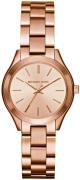 Michael Kors Dameur MK3513 Slim Runway Rosa guldfarvet/Rosaguldtonet