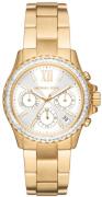 Michael Kors Dameur MK7212 Everest Sølvfarvet/Guldtonet stål Ø36 mm