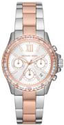 Michael Kors Dameur MK7214 Everest Sølvfarvet/Rosaguldtonet stål