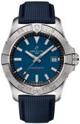 Breitling Herreur A17328101C1X1 Avenger Automatic 42 Blå/Læder Ø42