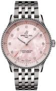 Breitling Dameur A77320D91K1A1 Navitimer 32 Rosa/Stål Ø32 mm