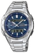 Casio Herreur WVA-M650D-2AER Radio Controlled Blå/Stål Ø48 mm