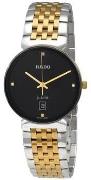 Rado R48912703 Florence Sort/Gul guldtonet stål Ø38 mm